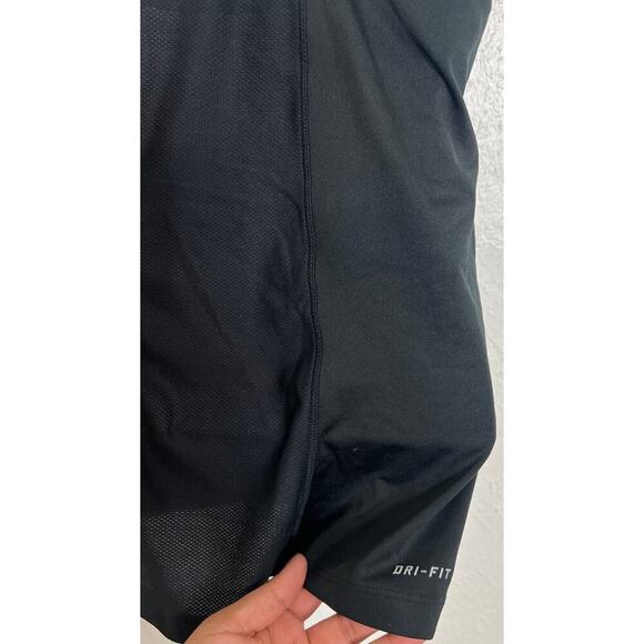 Nike Girls RACERBACK Tankini Top, Black, Medium - Picture 6 of 8